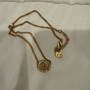 Vintage Dior Rhinestone Necklace